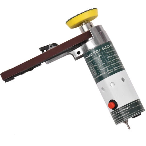 HAPPYSHOPPING Elektrische Bandschleifmaschine Mini-Bandschleifmaschine Elektrische Schleifmaschine Kleine Schleifmaschine Elektrische Bandschleifmaschine Mit Schleifbändern 1 HAPPYSHOPPING Elektrische Bandschleifmaschine Mini-Bandschleifmaschine Elektrische Schleifmaschine Kleine Schleifmaschine Elektrische Bandschleifmaschine Mit Schleifbändern