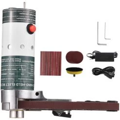 HAPPYSHOPPING Elektrische Bandschleifmaschine Mini-Bandschleifmaschine Elektrische Schleifmaschine Kleine Schleifmaschine Elektrische Bandschleifmaschine Mit Schleifbändern 7 HAPPYSHOPPING Elektrische Bandschleifmaschine Mini-Bandschleifmaschine Elektrische Schleifmaschine Kleine Schleifmaschine Elektrische Bandschleifmaschine Mit Schleifbändern -Poliermaschinen & Schleifmaschinen Verkaufsladen 34644942 3