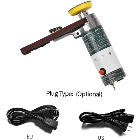 HAPPYSHOPPING Elektrische Bandschleifmaschine Mini-Bandschleifmaschine Elektrische Schleifmaschine Kleine Schleifmaschine Elektrische Bandschleifmaschine Mit Schleifbändern 4 HAPPYSHOPPING Elektrische Bandschleifmaschine Mini-Bandschleifmaschine Elektrische Schleifmaschine Kleine Schleifmaschine Elektrische Bandschleifmaschine Mit Schleifbändern – Bild 4