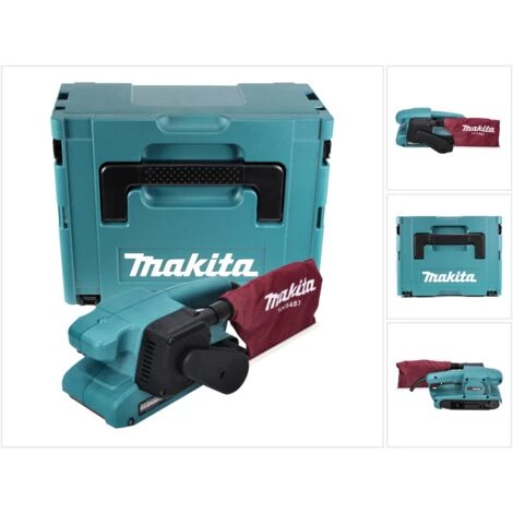 Makita 9910 J Elektro Bandschleifer 650 W 76 Mm + Makpac 3 Makita 9910 J Elektro Bandschleifer 650 W 76 Mm + Makpac – Bild 3