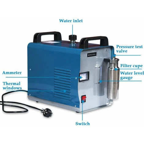 ETOILE 95L/H Schweißer Flamme Poliermaschine Sauerstoff Wasserstoff Generator Acryl Schweißgerät Wasser Schweißer 2 ETOILE 95L/H Schweißer Flamme Poliermaschine Sauerstoff Wasserstoff Generator Acryl Schweißgerät Wasser Schweißer – Bild 2