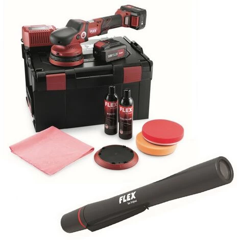 FLEX-ELEKTROWERKZEUGE GMBH Flex Akku Exzenterpolierer XFE 15 150 + Kontroll-Leuchte SF 150-P Polierer Licht 2 FLEX-ELEKTROWERKZEUGE GMBH Flex Akku Exzenterpolierer XFE 15 150 + Kontroll-Leuchte SF 150-P Polierer Licht – Bild 2