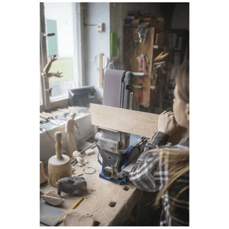 Pack SCHEPPACH Band- Und Tellerschleifer 370W - BTS900 - 3 Schleifbänder - 10 Schleifteller - Korn 180 3 Pack SCHEPPACH Band- Und Tellerschleifer 370W - BTS900 - 3 Schleifbänder - 10 Schleifteller - Korn 180 – Bild 3