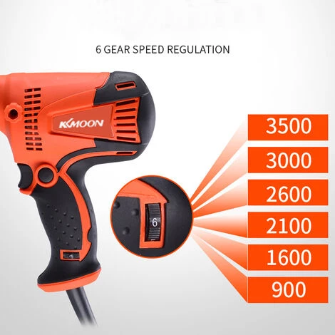 KKmoon 800W Einstellbare Geschwindigkeit Auto Elektropolierer Wachsmaschine Auto Möbel Polierwerkzeug,EU-Stecker 2 KKmoon 800W Einstellbare Geschwindigkeit Auto Elektropolierer Wachsmaschine Auto Möbel Polierwerkzeug,EU-Stecker – Bild 2