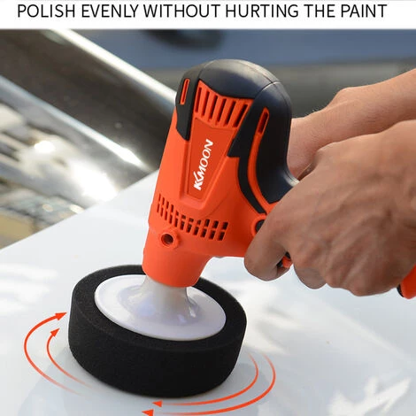KKmoon 800W Einstellbare Geschwindigkeit Auto Elektropolierer Wachsmaschine Auto Möbel Polierwerkzeug,EU-Stecker 4 KKmoon 800W Einstellbare Geschwindigkeit Auto Elektropolierer Wachsmaschine Auto Möbel Polierwerkzeug,EU-Stecker – Bild 4