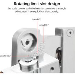 HAPPYSHOPPING Mini-Schleifpoliermaschine Vorwärts-Rückwärts-Drehbandmaschine Tisch Sandbandmaschine Doppeleinstellbandrad DIY Sandbandmaschine Edelstahl Aluminium Metall Utility Schleifwerkzeug,EU-Stecker -Poliermaschinen & Schleifmaschinen Verkaufsladen 37037751 4