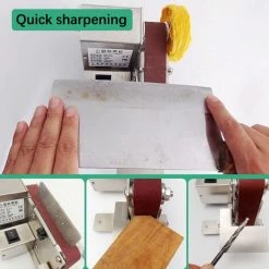 HAPPYSHOPPING 180W Kleine Schleifmaschine Bandschleifer 7 Gang Einstellbar Elektrische Haushaltspoliermaschine Desktop-Schleifwerkzeug Metall-Holzschneider Schleifmaschine Mit 10 Schleifbändern,EU Steckernetzteil & Rad Wachs Polier 8 HAPPYSHOPPING 180W Kleine Schleifmaschine Bandschleifer 7 Gang Einstellbar Elektrische Haushaltspoliermaschine Desktop-Schleifwerkzeug Metall-Holzschneider Schleifmaschine Mit 10 Schleifbändern,EU Steckernetzteil & Rad Wachs Polier -Poliermaschinen & Schleifmaschinen Verkaufsladen 37037836 4