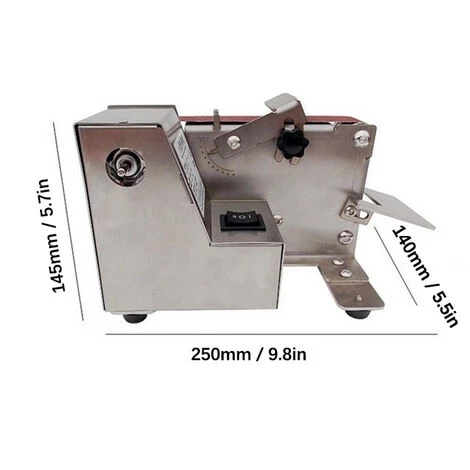 HAPPYSHOPPING 180W Kleine Schleifmaschine Bandschleifer 7 Gang Einstellbar Elektrische Haushaltspoliermaschine Desktop-Schleifwerkzeug Metall-Holzschneider Schleifmaschine Mit 10 Schleifbändern,EU Steckernetzteil & Rad Wachs Polier 5 HAPPYSHOPPING 180W Kleine Schleifmaschine Bandschleifer 7 Gang Einstellbar Elektrische Haushaltspoliermaschine Desktop-Schleifwerkzeug Metall-Holzschneider Schleifmaschine Mit 10 Schleifbändern,EU Steckernetzteil & Rad Wachs Polier – Bild 5