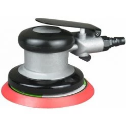 HAPPYSHOPPING Pneumatischer Schleifer Pneumatischer Polierer Air Sander 5'' Air Palm Schwingschleifer Grinder Schleifmaschine Werkzeug,Orange & Black -Poliermaschinen & Schleifmaschinen Verkaufsladen 37408205 3