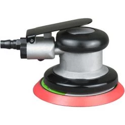 HAPPYSHOPPING Pneumatischer Schleifer Pneumatischer Polierer Air Sander 5'' Air Palm Schwingschleifer Grinder Schleifmaschine Werkzeug,Orange & Black -Poliermaschinen & Schleifmaschinen Verkaufsladen 37408205 5