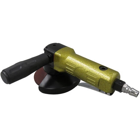 HAPPYSHOPPING 4-Zoll-Luftwinkelschleifer Poliermaschine Luftschleifer Leichter Schleifer Mit 100mm Schleifscheibe,Gold 3 HAPPYSHOPPING 4-Zoll-Luftwinkelschleifer Poliermaschine Luftschleifer Leichter Schleifer Mit 100mm Schleifscheibe,Gold – Bild 3