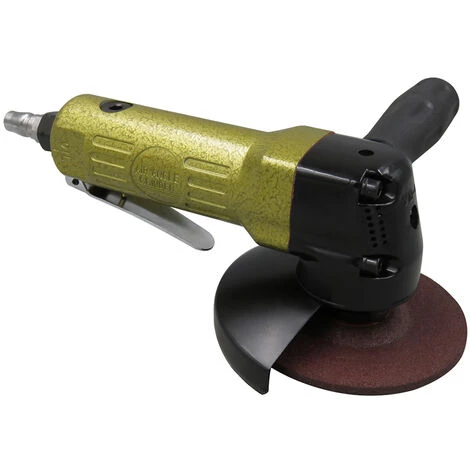 HAPPYSHOPPING 4-Zoll-Luftwinkelschleifer Poliermaschine Luftschleifer Leichter Schleifer Mit 100mm Schleifscheibe,Gold 4 HAPPYSHOPPING 4-Zoll-Luftwinkelschleifer Poliermaschine Luftschleifer Leichter Schleifer Mit 100mm Schleifscheibe,Gold – Bild 4