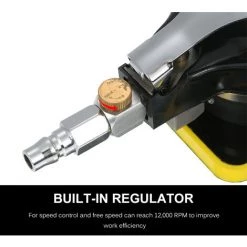 HAPPYSHOPPING Pneumatischer Exzenterschleifer Air Sander Polierer Kleiner Dreieckiger Handschleifer Maus Detailschleifer Für Auto Ecke Lackpflege Rostentfernung Holzschleifer 90x130mm,90x130mm -Poliermaschinen & Schleifmaschinen Verkaufsladen 37408873 5