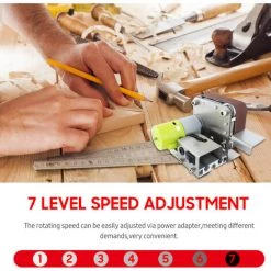 ASUPERMALL Mini-Bandschleifer Elektroschleifer Schleifer 7 Variable Geschwindigkeit Mit 10 Schleifbandern Zum Polieren Von Holz Metall Acryl 9 ASUPERMALL Mini-Bandschleifer Elektroschleifer Schleifer 7 Variable Geschwindigkeit Mit 10 Schleifbandern Zum Polieren Von Holz Metall Acryl -Poliermaschinen & Schleifmaschinen Verkaufsladen 38777298 5