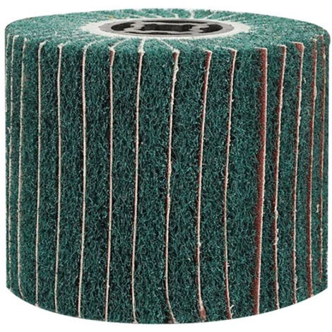 ASUPERMALL Edelstahl-Kerndraht-Polierlappenburste Vlies-Drahtzieh-Polierscheibe Fur Metall-/Aluminium-/Kupfer-Oberflachenbehandlung, Modell: Grun 1 ASUPERMALL Edelstahl-Kerndraht-Polierlappenburste Vlies-Drahtzieh-Polierscheibe Fur Metall-/Aluminium-/Kupfer-Oberflachenbehandlung, Modell: Grun