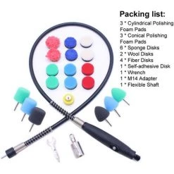 ASUPERMALL 22 STuCKE Auto Detail Polierschaum Pads Schwammscheibe Set Polierset Autoturgriffleisten Kleine Flache Detaillierung Mini Polierer Drehwerkzeug Polierwerkzeug Home Auto Polieren Reinigungswerkzeug Set 7 ASUPERMALL 22 STuCKE Auto Detail Polierschaum Pads Schwammscheibe Set Polierset Autoturgriffleisten Kleine Flache Detaillierung Mini Polierer Drehwerkzeug Polierwerkzeug Home Auto Polieren Reinigungswerkzeug Set -Poliermaschinen & Schleifmaschinen Verkaufsladen 38778136 3