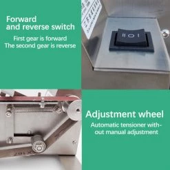 ASUPERMALL 180W Kleiner Bandschleifer Bandschleifer 7-Gang-Geschwindigkeit Einstellbarer Elektrischer Haushaltspolierer Desktop-Schleifwerkzeug Metall-Holz-Bits-Schleifer Mit 10 Schleifbandern, Modell: EU-Steckernetzteil Und Scheibenpolierwachs -Poliermaschinen & Schleifmaschinen Verkaufsladen 38881320 3