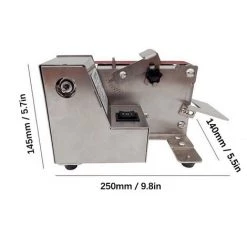 ASUPERMALL 180W Kleiner Bandschleifer Bandschleifer 7-Gang-Geschwindigkeit Einstellbarer Elektrischer Haushaltspolierer Desktop-Schleifwerkzeug Metall-Holz-Bits-Schleifer Mit 10 Schleifbandern, Modell: EU-Steckernetzteil Und Scheibenpolierwachs -Poliermaschinen & Schleifmaschinen Verkaufsladen 38881320 5