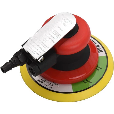 ASUPERMALL 6 Zoll Druckluftschleifer Polieren Schleifen Wachsen Fur Autowand Holz Metall 10000 U/min Rot 1 ASUPERMALL 6 Zoll Druckluftschleifer Polieren Schleifen Wachsen Fur Autowand Holz Metall 10000 U/min Rot