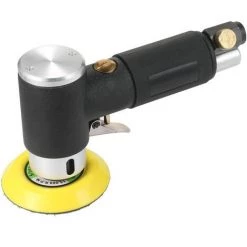 ASUPERMALL Mini Pneumatischer Schleifer 2 Zoll 3 Zoll Hochgeschwindigkeits-Exzenter-Pneumatikschleifer Luftbetriebener Karosserie-Wachspolierer Mobelmetalloberflache