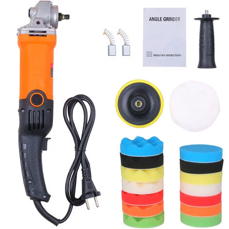 ASUPERMALL 670W Winkelschleifer Tragbarer Schleifer Schleifer Vielseitiger Elektrischer Schleifer Vielseitiger Schleifer Waxer 2 ASUPERMALL 670W Winkelschleifer Tragbarer Schleifer Schleifer Vielseitiger Elektrischer Schleifer Vielseitiger Schleifer Waxer – Bild 2