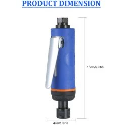 ASUPERMALL 1/4 Zoll High Speed ​​​​Air Grinder 22000RPM Mini Air Grinder Air Tool Set Polierschleifer Poliermaschine Graviermuhle Luftmuhle -Poliermaschinen & Schleifmaschinen Verkaufsladen 38895059 4