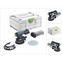 Festool ETSC 125-Basic Akku Exzenterschleifer ( 576370 ) 18 V 125 Mm Brushless + Systainer - Ohne Akku, Ohne Ladegerät - Nachfolger Von 201533 -Poliermaschinen & Schleifmaschinen Verkaufsladen 40019283 5
