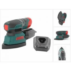 Güde DSA 12-201-24 Akku Deltaschleifer 12 V 137 X 96 Mm ( 58802 ) + 1x Akku 2,0 Ah + Ladegerät