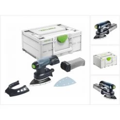 Festool DTSC 400-Basic Akku Deltaschleifer 18 V 100 X 150 Mm ( 576359 ) Brushless + Systainer - Ohne Akku, Ohne Ladegerät ( Nachfolger Von 201526 )