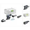 Festool DTSC 400 Akku Deltaschleifer 18 V 100 X 150 Mm Brushless + 1x Akku 3,1 Ah + Systainer - Ohne Ladegerät