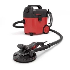 MENZER Trockenbauschleifer TBS 225 + Industriesauger VC 760 / Inkl. Schleifscheiben-Set