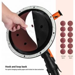TACKLIFE 800W Elektrische Trockenbauschleifmaschine -PDS03B 8 TACKLIFE 800W Elektrische Trockenbauschleifmaschine -PDS03B -Poliermaschinen & Schleifmaschinen Verkaufsladen 40459789 4