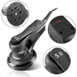 STAHLWERK ES-150 ST Brushless Exzenterschleifer Rotationsschleifer Handschleifer Mit 350 Watt Leistungsstarkes Vibrationsarmes Schleifgerät