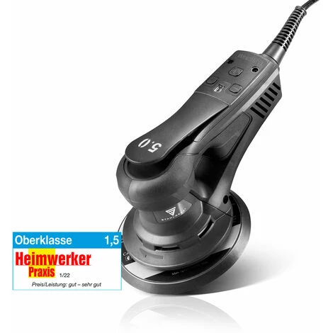 STAHLWERK ES-150 ST Brushless Exzenterschleifer Rotationsschleifer Handschleifer Mit 350 Watt Leistungsstarkes Vibrationsarmes Schleifgerät 2 STAHLWERK ES-150 ST Brushless Exzenterschleifer Rotationsschleifer Handschleifer Mit 350 Watt Leistungsstarkes Vibrationsarmes Schleifgerät – Bild 2