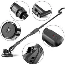 STAHLWERK TS-500 ST Leistungsstarker 500 Watt Profi-Trockenbauschleifer Langhalsschleifer Mit Brushless Technologie Für Wände Und Decken