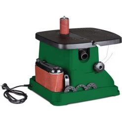 Holzstar Spindel-und Bandschleifmaschine OBSS 100 Neigbar 0¡-45¡, 450 Watt Motor -Poliermaschinen & Schleifmaschinen Verkaufsladen 40894326 5