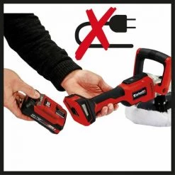 Einhell Akku-Polier- / Schleifmaschine CE-CP 18/180 Li E-Solo Elektronische Drehzahlregulierung -Poliermaschinen & Schleifmaschinen Verkaufsladen 40903289 5