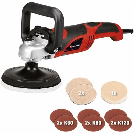 Einhell Polier- Und Schleifmaschine CC-PO 1100/150 E Kunststoffkoffer LCD Display 1 Einhell Polier- Und Schleifmaschine CC-PO 1100/150 E Kunststoffkoffer LCD Display