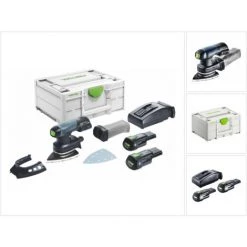 Festool DTSC 400 3,1 I-Plus Akku Deltaschleifer 18 V 100 X 150 Mm ( 576365 ) Brushless + 2x Akku 3,1 Ah + Ladegerät + Systainer ( Nachfolger Von 576898 )