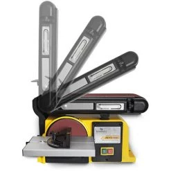 BAMATO - BAVARIAN MACHINE TOOLS BAMATO Band- Und Tellerschleifer BDTS-900 Inkl. Schleifset & Klettauflage -Poliermaschinen & Schleifmaschinen Verkaufsladen 41064748 3