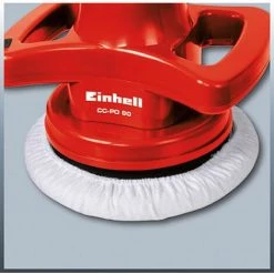 Einhell Auto Poliermaschine CC-PO 90 90W Polierteller 240mm Inkl. Textil-und Synthetik-Polierhaube -Poliermaschinen & Schleifmaschinen Verkaufsladen 42691521 3