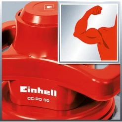 Einhell Auto Poliermaschine CC-PO 90 90W Polierteller 240mm Inkl. Textil-und Synthetik-Polierhaube -Poliermaschinen & Schleifmaschinen Verkaufsladen 42691521 4