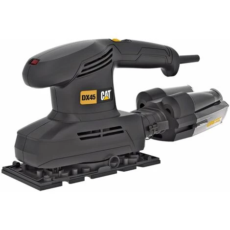 WESCO CAT DX45 Professional Schwingschleifer (240 Watt, 1,6 Mm Schwingkreis-Ø, 6000-11000/min Schwingzahl, Größe: 187 X 90 Cm,1 XP80 Schleifpapier) 1 WESCO CAT DX45 Professional Schwingschleifer (240 Watt, 1,6 Mm Schwingkreis-Ø, 6000-11000/min Schwingzahl, Größe: 187 X 90 Cm,1 XP80 Schleifpapier)