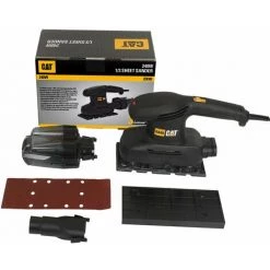 WESCO CAT DX45 Professional Schwingschleifer (240 Watt, 1,6 Mm Schwingkreis-Ø, 6000-11000/min Schwingzahl, Größe: 187 X 90 Cm,1 XP80 Schleifpapier) 7 WESCO CAT DX45 Professional Schwingschleifer (240 Watt, 1,6 Mm Schwingkreis-Ø, 6000-11000/min Schwingzahl, Größe: 187 X 90 Cm,1 XP80 Schleifpapier) -Poliermaschinen & Schleifmaschinen Verkaufsladen 43144375 4