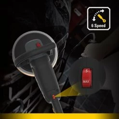 WESCO CAT DX38 Poliermaschine 1400 Watt Spindle-Lock Technologie, Inkl. Zubehör -Poliermaschinen & Schleifmaschinen Verkaufsladen 43146339 3