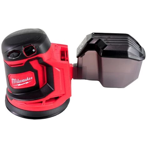 Milwaukee M18 BOS125-201 Akku Exzenterschleifer 18 V 125 Mm + 1x Akku 2,0 Ah - Ohne Ladegerät 3 Milwaukee M18 BOS125-201 Akku Exzenterschleifer 18 V 125 Mm + 1x Akku 2,0 Ah - Ohne Ladegerät – Bild 3