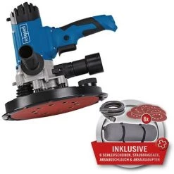 Scheppach Wand-Deckenschleifer DS200 Trockenbauschleifer 215mm Tellerschleifer