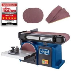 Scheppach Band- Und Tellerschleifer BTS900 150mm Weiterentwicklung Des BTS800