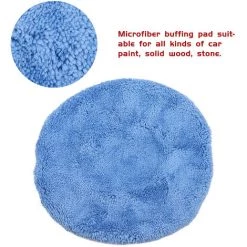 ASUPERMALL 6 Stuck Polier Polierpads 5-6 Zoll Auto Polieren Motorhaube Pads Fur Auto Puffer Polierer Polieren Wachsen -Poliermaschinen & Schleifmaschinen Verkaufsladen 44184114 4