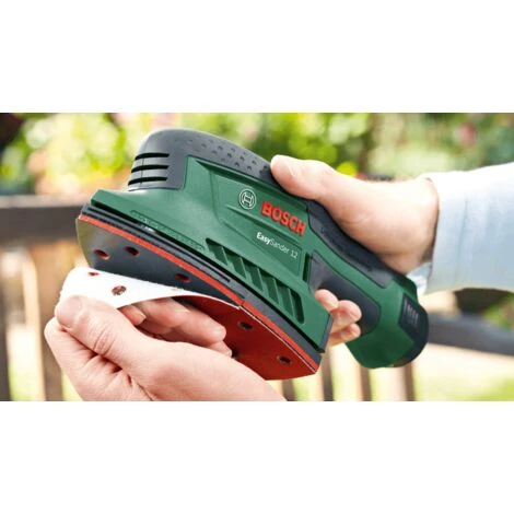 Bosch Akku Multischleifer EasySander 12 (1 Akku, 12 Volt System, 3 Schleifblätter, Schleiffläche: 104 Cm² ) 4 Bosch Akku Multischleifer EasySander 12 (1 Akku, 12 Volt System, 3 Schleifblätter, Schleiffläche: 104 Cm² ) – Bild 4